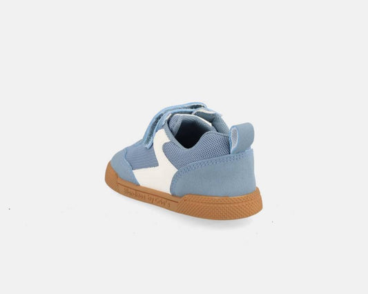 Sapatilhas Blanditos Flash Azul, modelo vegan, com sola flexível e design anatómico para conforto ideal.