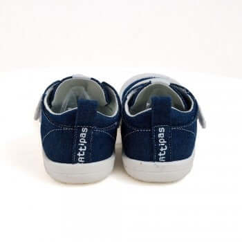 Attipas Denim Skin Shoes Deep Blue