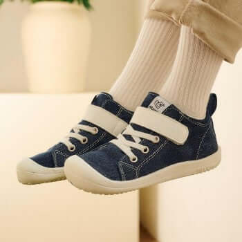 Attipas Denim Skin Shoes Deep Blue