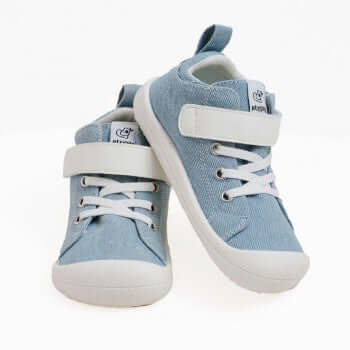 Attipas Denim Skin Shoes Light Blue