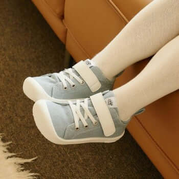 Attipas Denim Skin Shoes Light Blue