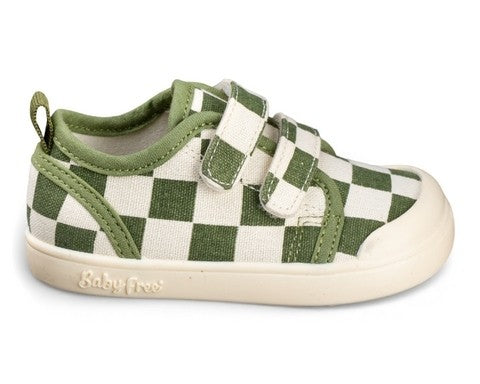 Sapatilhas Baby Free by Chetto Lona Verde