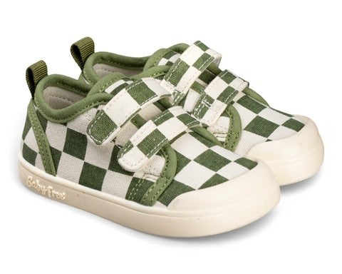 Sapatilhas Baby Free by Chetto Lona Verde