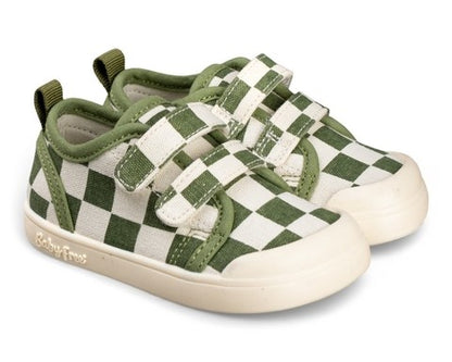 Sapatilhas Baby Free by Chetto Lona Verde