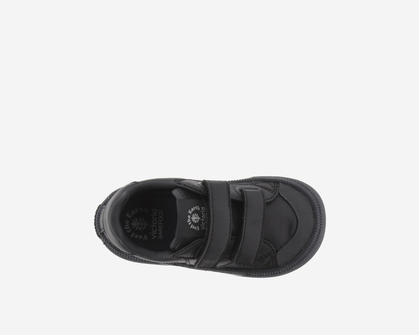 Sapatilhas Oliver Marinho em preto com fecho em velcro para conforto e liberdade dos mais pequenos.