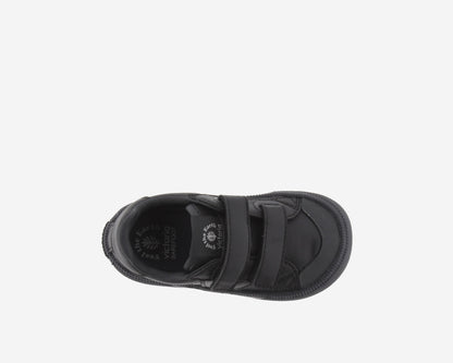 Sapatilhas Oliver Marinho em preto com fecho em velcro para conforto e liberdade dos mais pequenos.