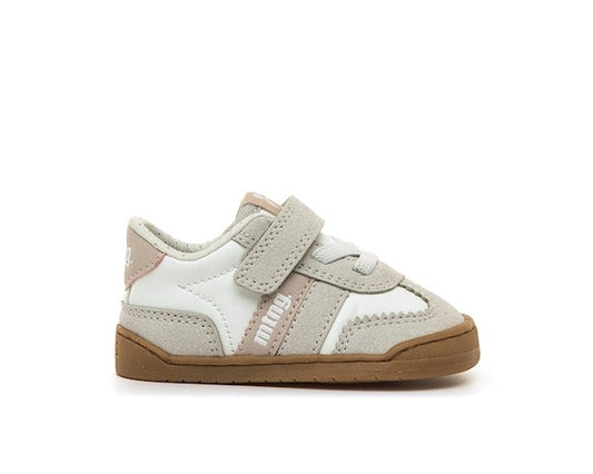 Sapatilhas Mustang Free Baby Branco e Rosa