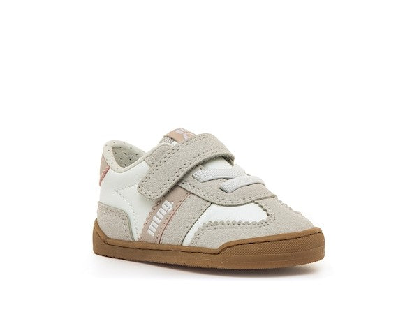 Sapatilhas Mustang Free Baby Branco e Rosa