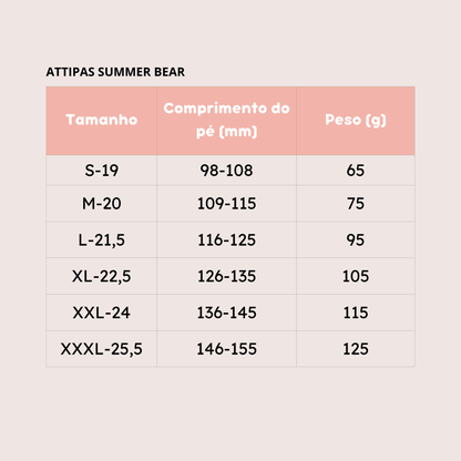 Attipas Summer Bear Azul