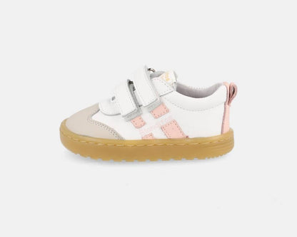 Sapatilhas Blanditos Lisboa Branco e Rosa