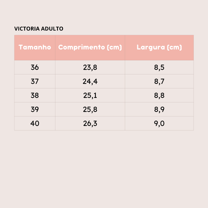 Sapatilhas Victoria Adulto Hielo