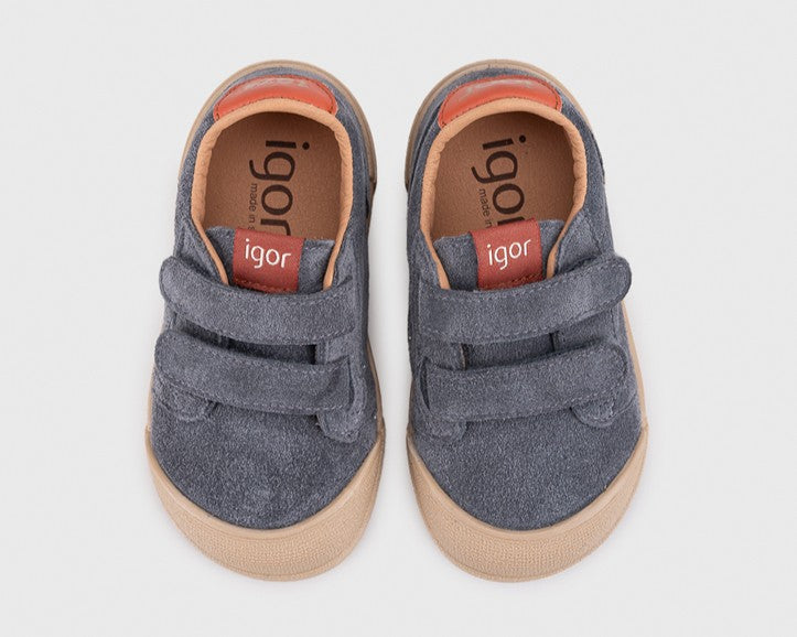 Sapatilhas Igor Tennis Suede Gris Az