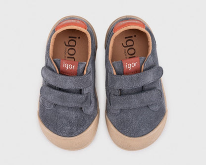 Sapatilhas Igor Tennis Suede Gris Az