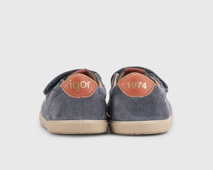 Sapatilhas Igor Tennis Suede Gris Az