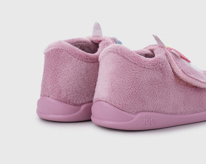 Pantufas Igor Homie Unicórnio Rosa
