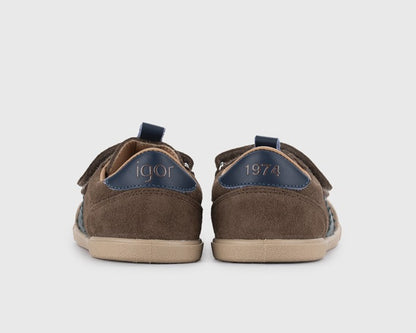 Sapatilhas Igor Tennis Bicolor Marron