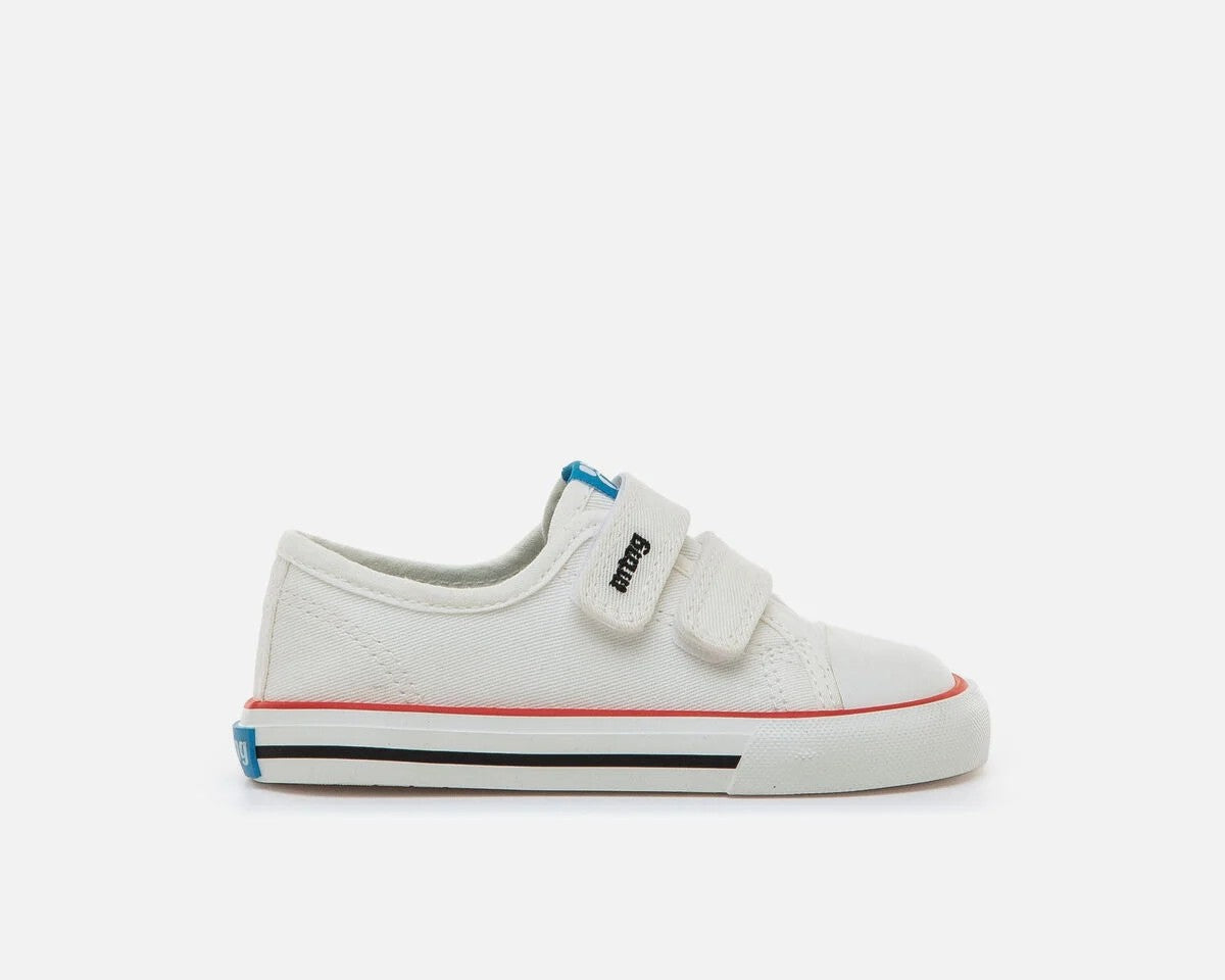 Sapatilhas Lona Mustang Free Baby Branco