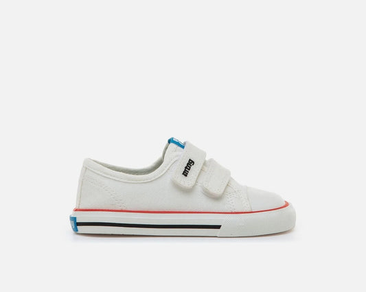 Sapatilhas Lona Mustang Free Baby Branco