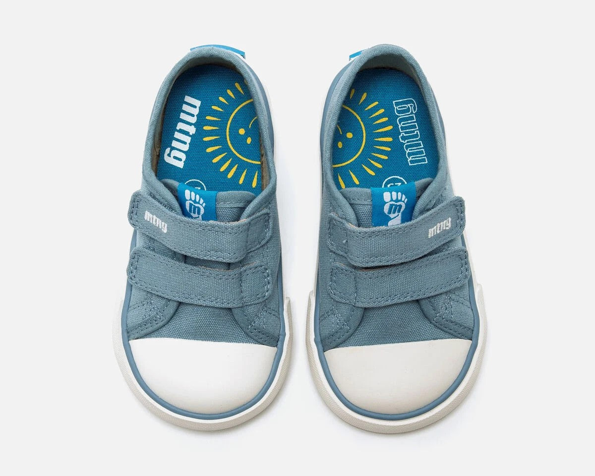 Sapatilhas Lona Mustang Free Baby Azul